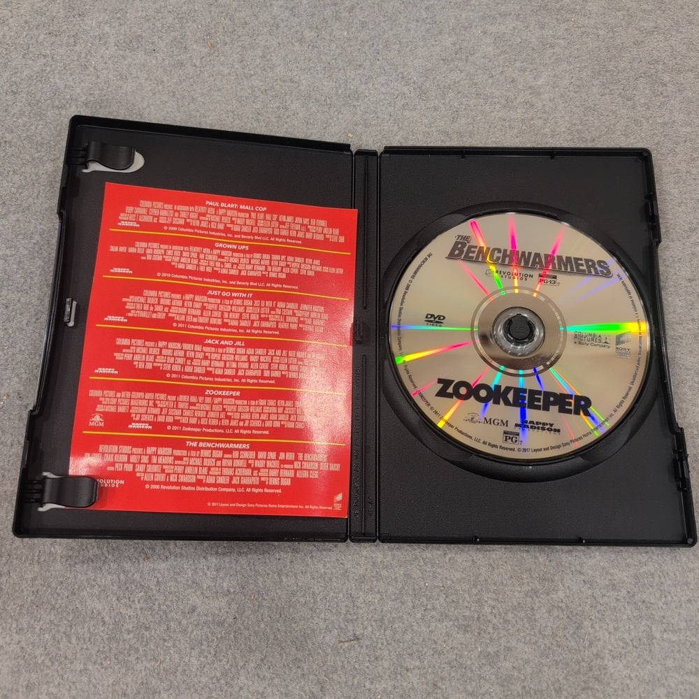 Laugh Out Loud 6-Movie Collection DVD Paul Blart Grown Ups Zookeeper Comedy Set - Picture 2 of 3